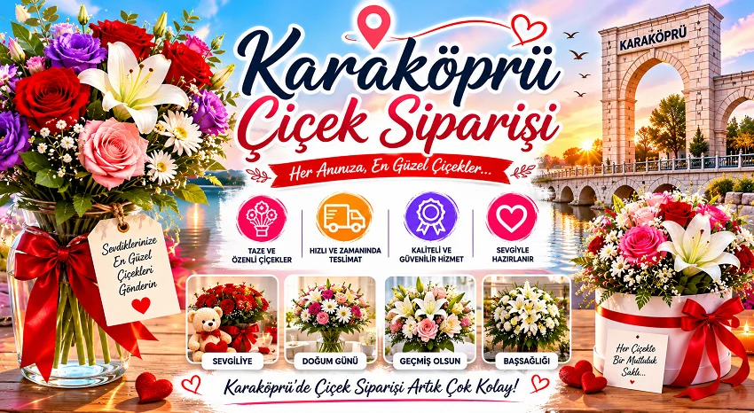 Karaköprü Çiçek Siparişi